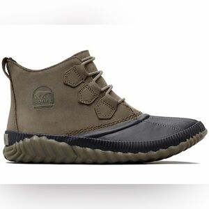 Sorel Women's Classic Out 'N About Waterproof Full Grain Leather Duck Boot Sz 8